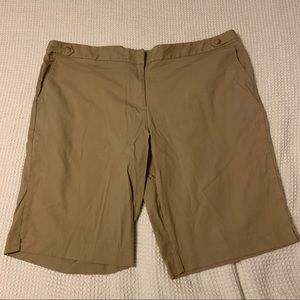 George Woman Tan Shorts plus size